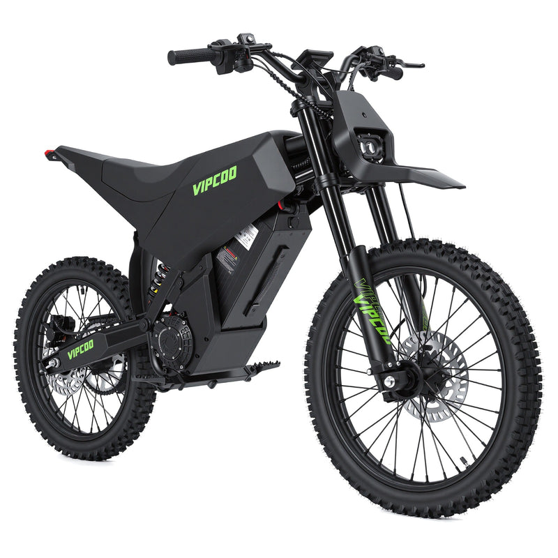 VIPCOO H6 Electric Dirt Bike – 6000W, 60V 31.5Ah