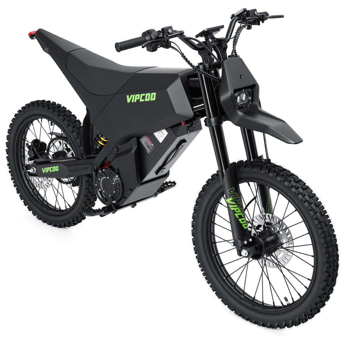 VIPCOO H6 Electric Dirt Bike – 6000W Peak 60V 31.5Ah