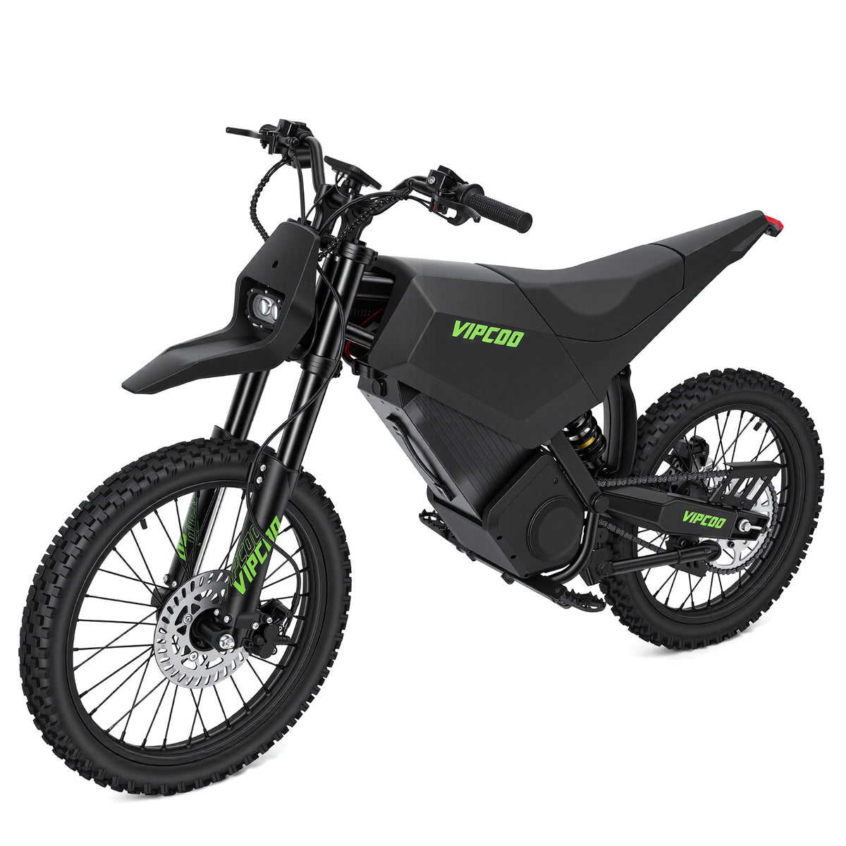 VIPCOO H6 Electric Dirt Bike – 6000W Peak 60V 31.5Ah