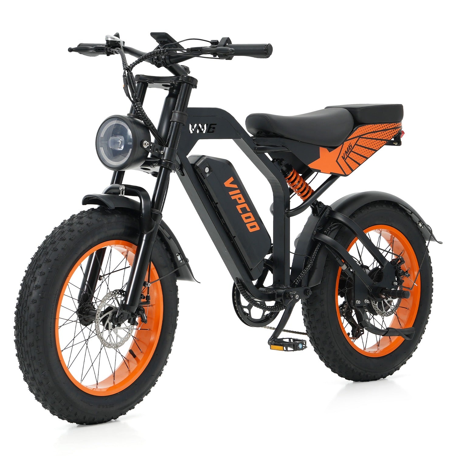 VIPCOO VM6 Fat Tyre Electric Bike-Electric Scooters London