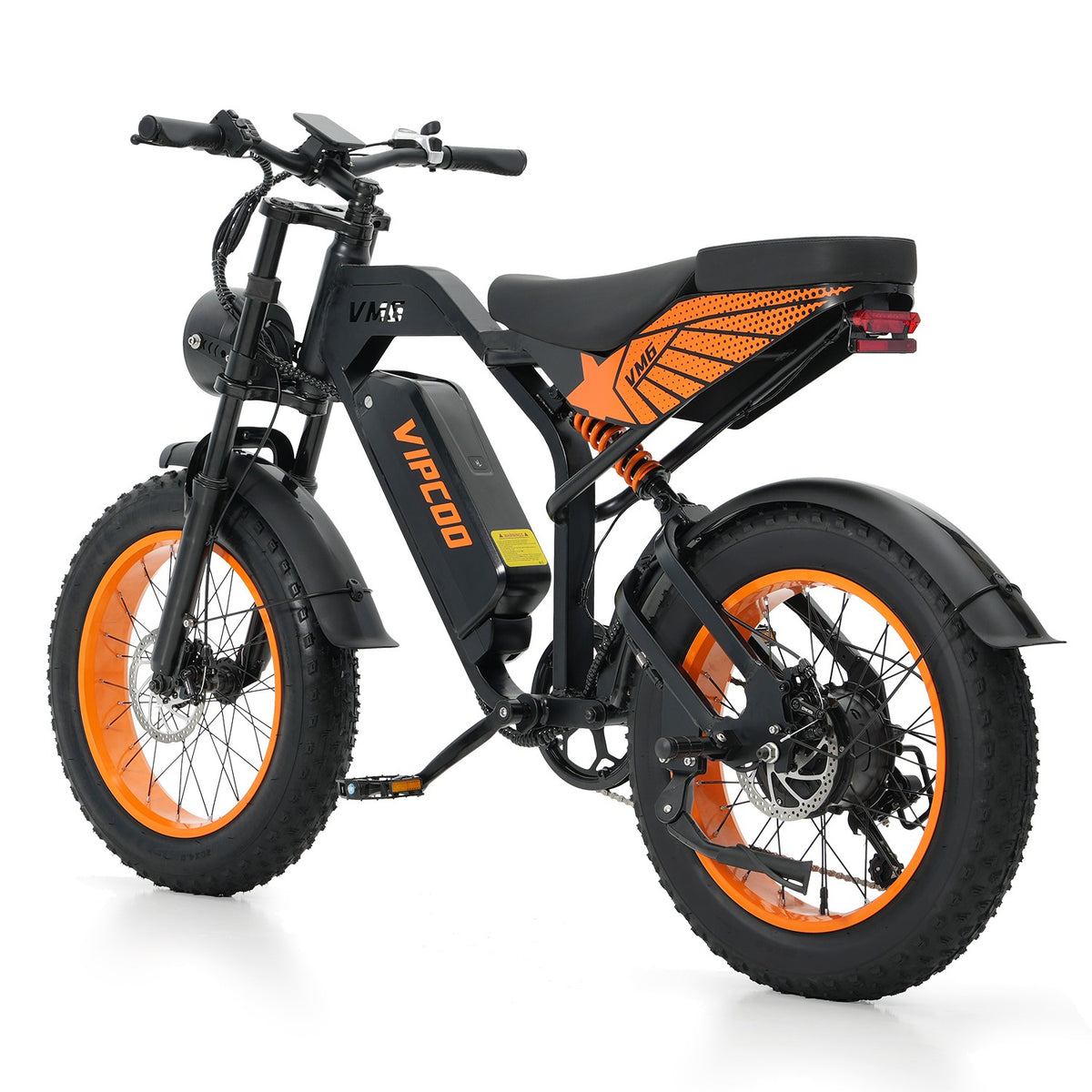 VIPCOO VM6 Fat Tyre Electric Bike-Electric Scooters London