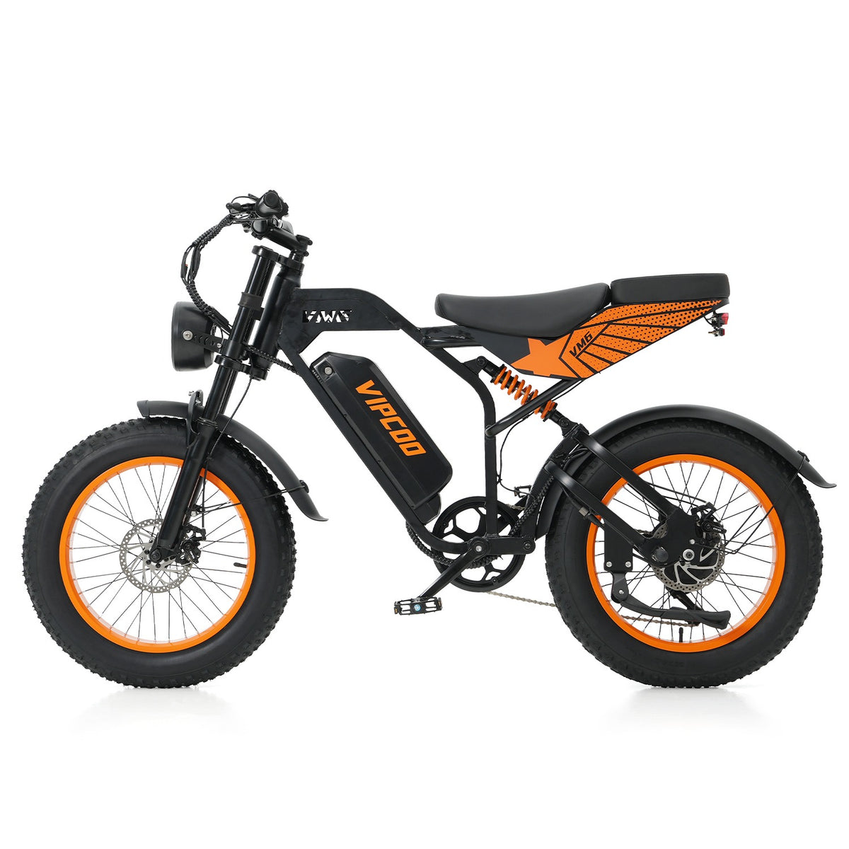 VIPCOO VM6 Fat Tyre Electric Bike-Electric Scooters London