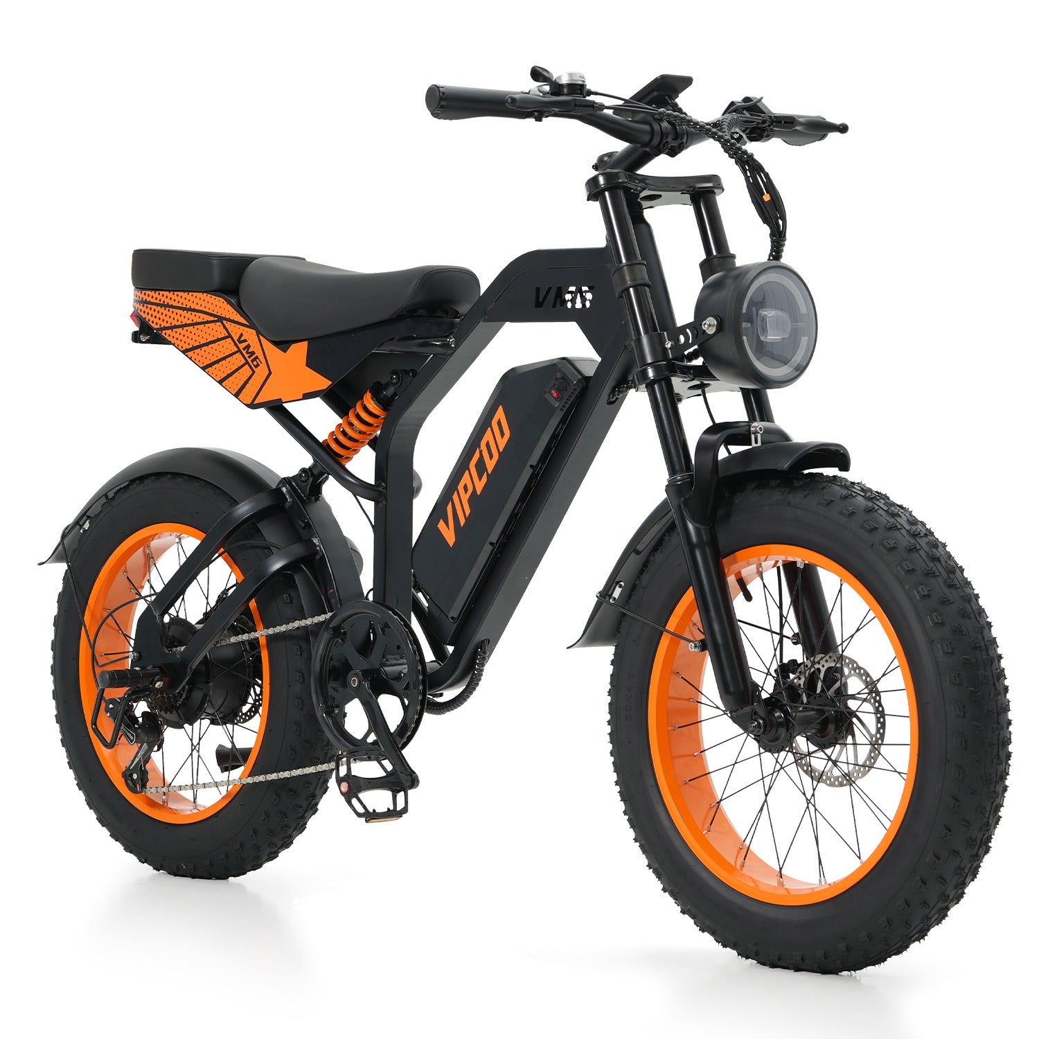 VIPCOO VM6 Fat Tyre Electric Bike-Electric Scooters London