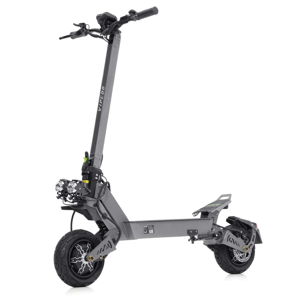 VIPCOO VS9 3600W Dual Motor Electric Scooter – 60V 26Ah, 65 km/h, 11″ Off-Road Tyres, Hydraulic Brakes-Electric Scooters London