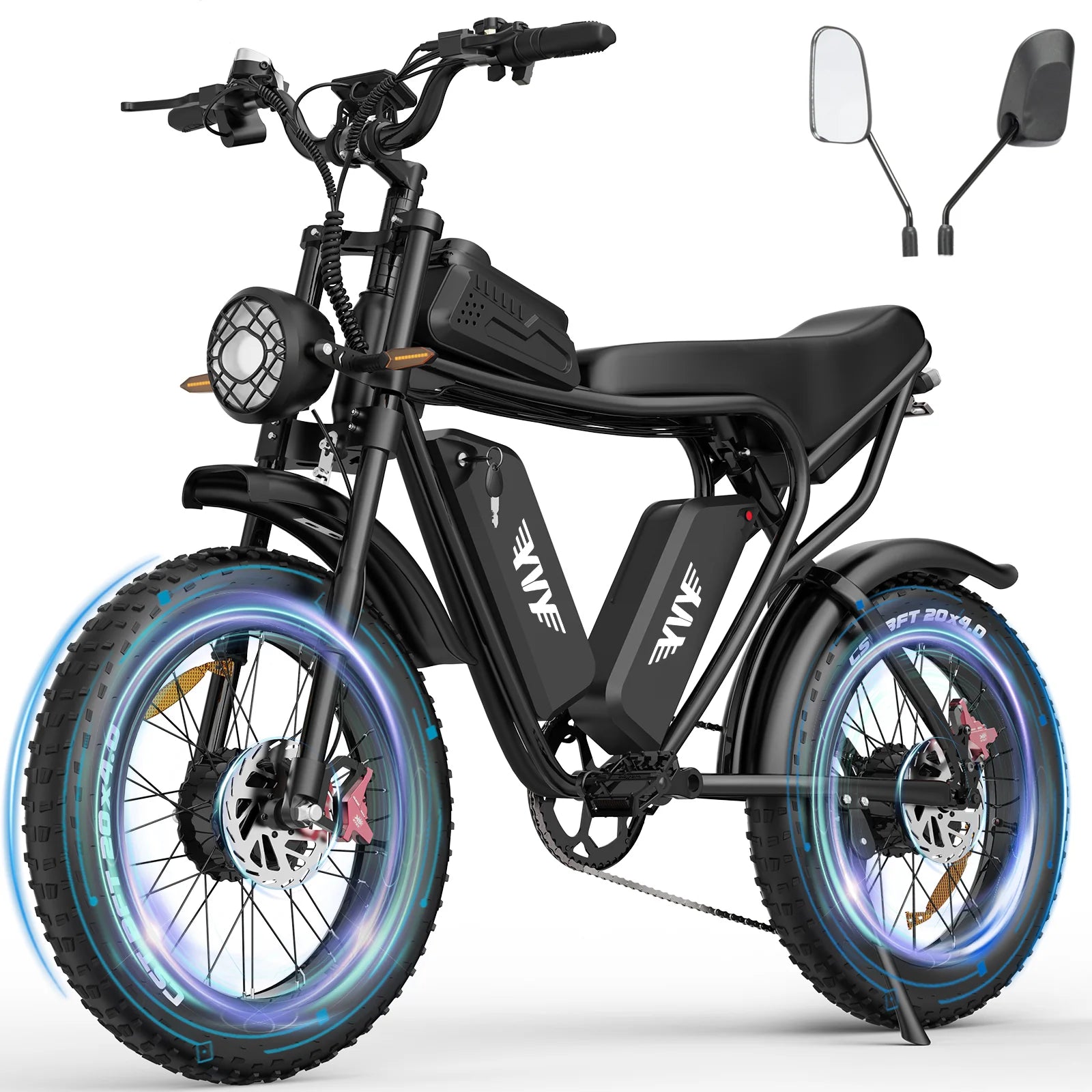 YVY C20 Pro 2000W 52V 40AH Electric Bike-Electric Scooters London