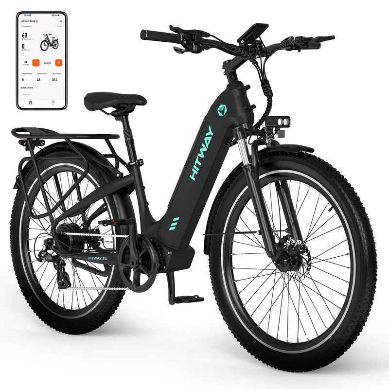 HITWAY BK16 Electric Bike - 250W Performance City E-Bike