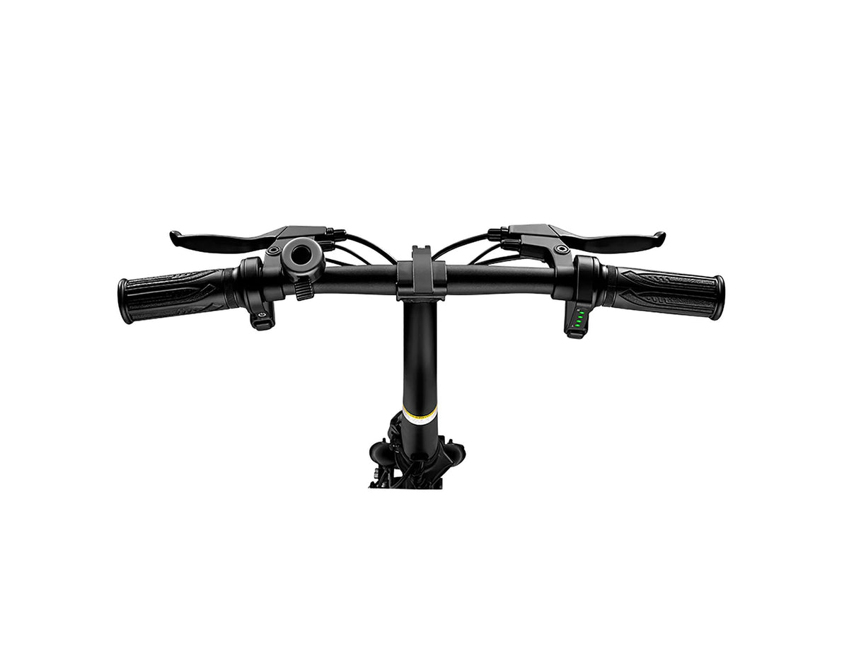DYU D3F Mini – handlebar and brake controls