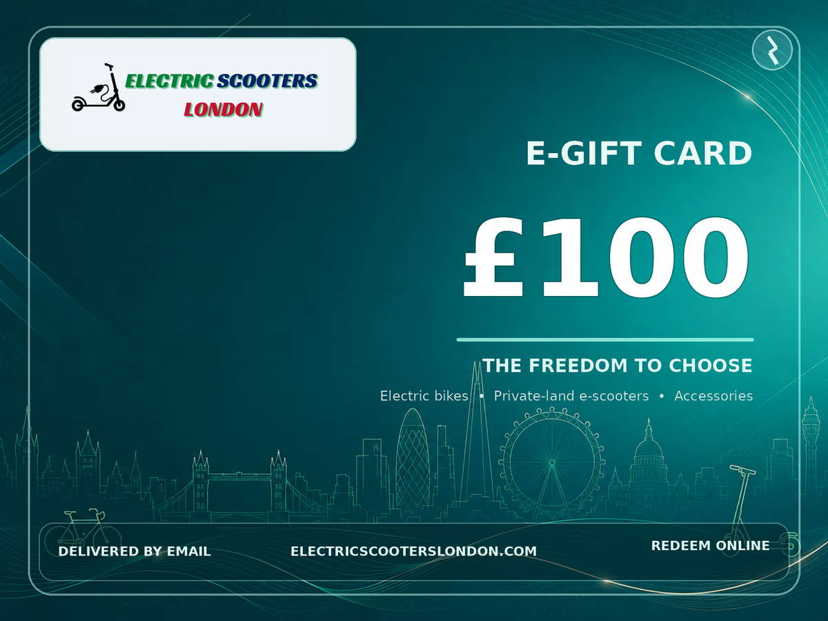 £100 Electric Scooters London e-Gift Card