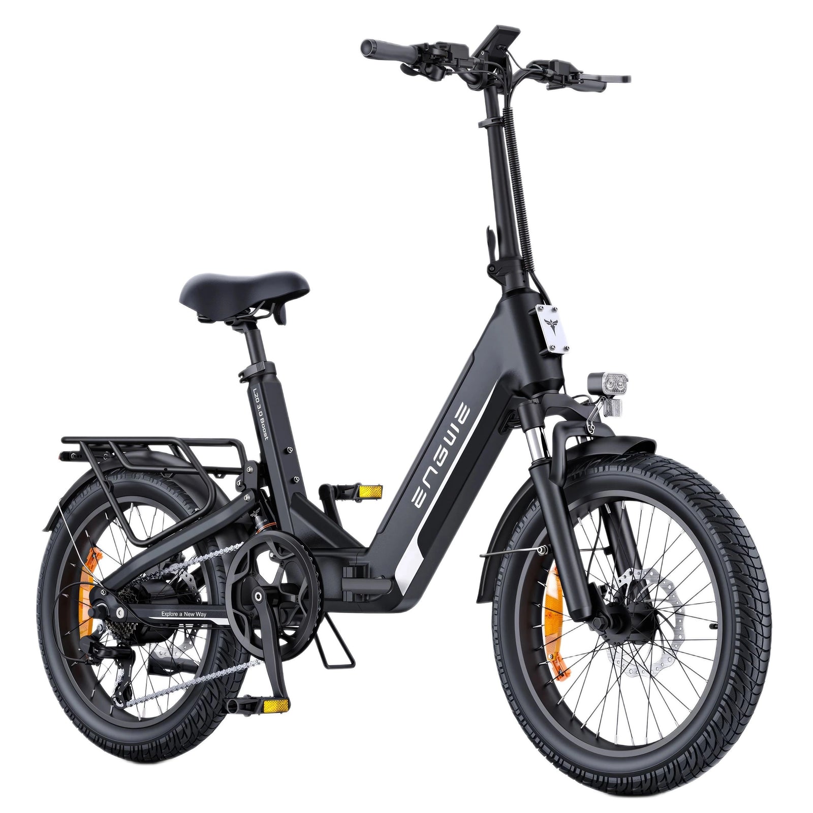 ENGWE L20 3.0 Boost Full-Suspension Compact E-Bike – 250W Hub, 75Nm Torque, 648Wh Battery-Electric Scooters London