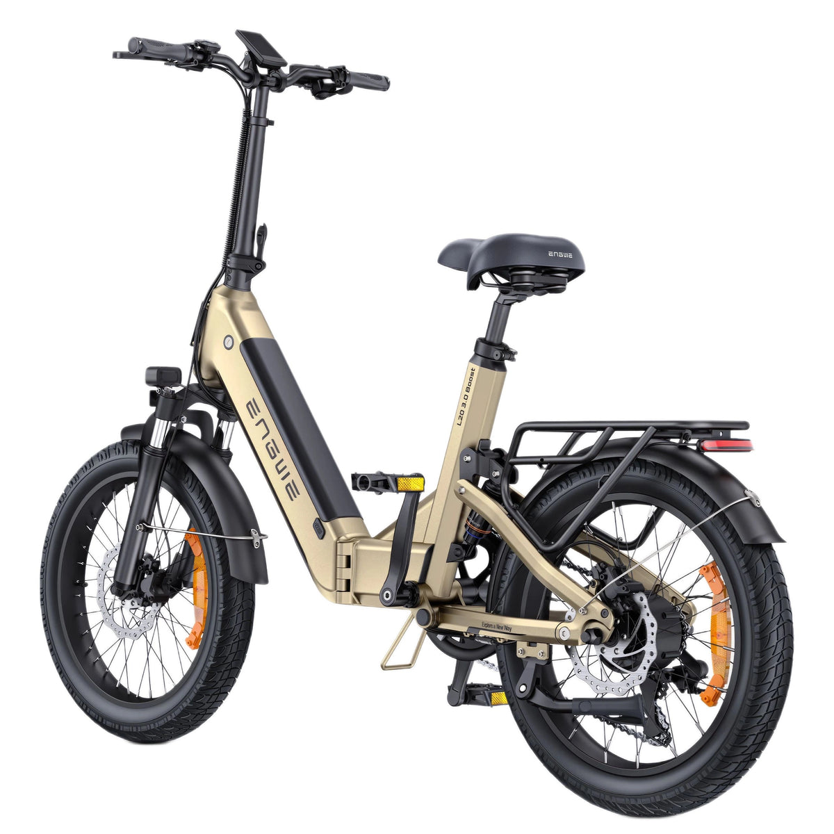 ENGWE L20 3.0 Boost Full-Suspension Compact E-Bike – 250W Hub, 75Nm Torque, 648Wh Battery-Electric Scooters London