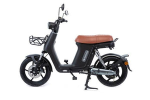 EPED Swift electric bike in Matte Black, side view