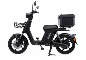 EPED Swift Matte Black single-seater electric bike, side view
