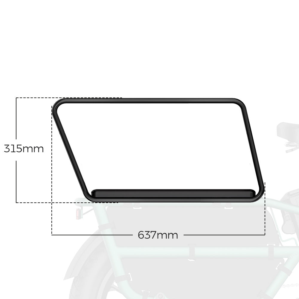 Fiido Child Guardrail (with seat cushion) for T2-Electric Scooters London