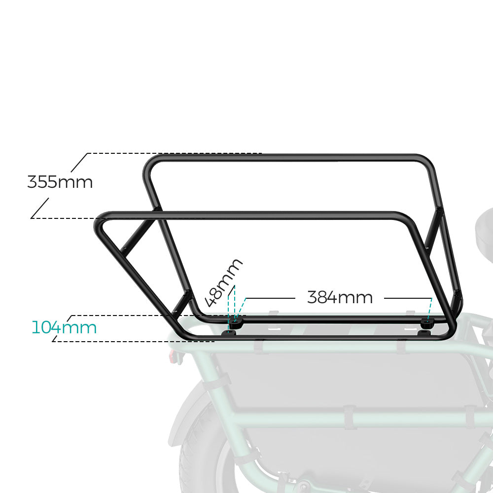 Fiido Child Guardrail (with seat cushion) for T2-Electric Scooters London