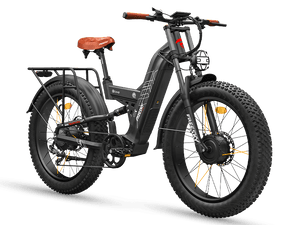 FREESKY Warrior Ultra M-530 electric bike in Black, view 1