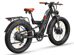 FREESKY Warrior Ultra M-530 electric bike in Black, view 3