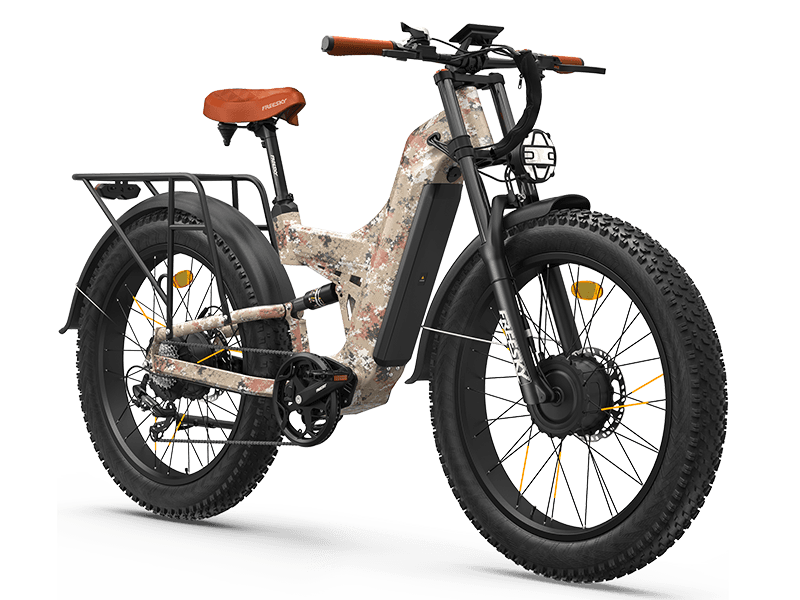 FREESKY Warrior Ultra M-530 electric bike in Camouflage, view 1