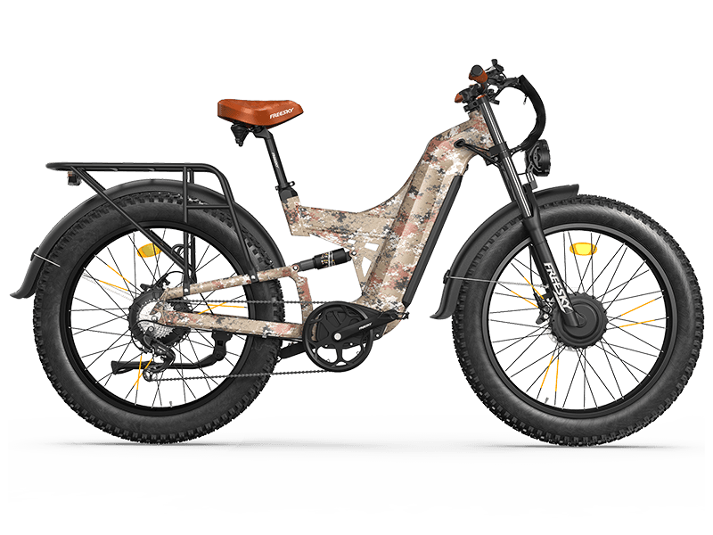FREESKY Warrior Ultra M-530 electric bike in Camouflage, view 2