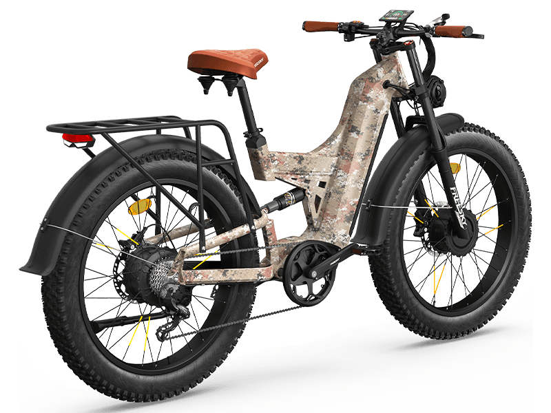 FREESKY Warrior Ultra M-530 electric bike in Camouflage, view 3