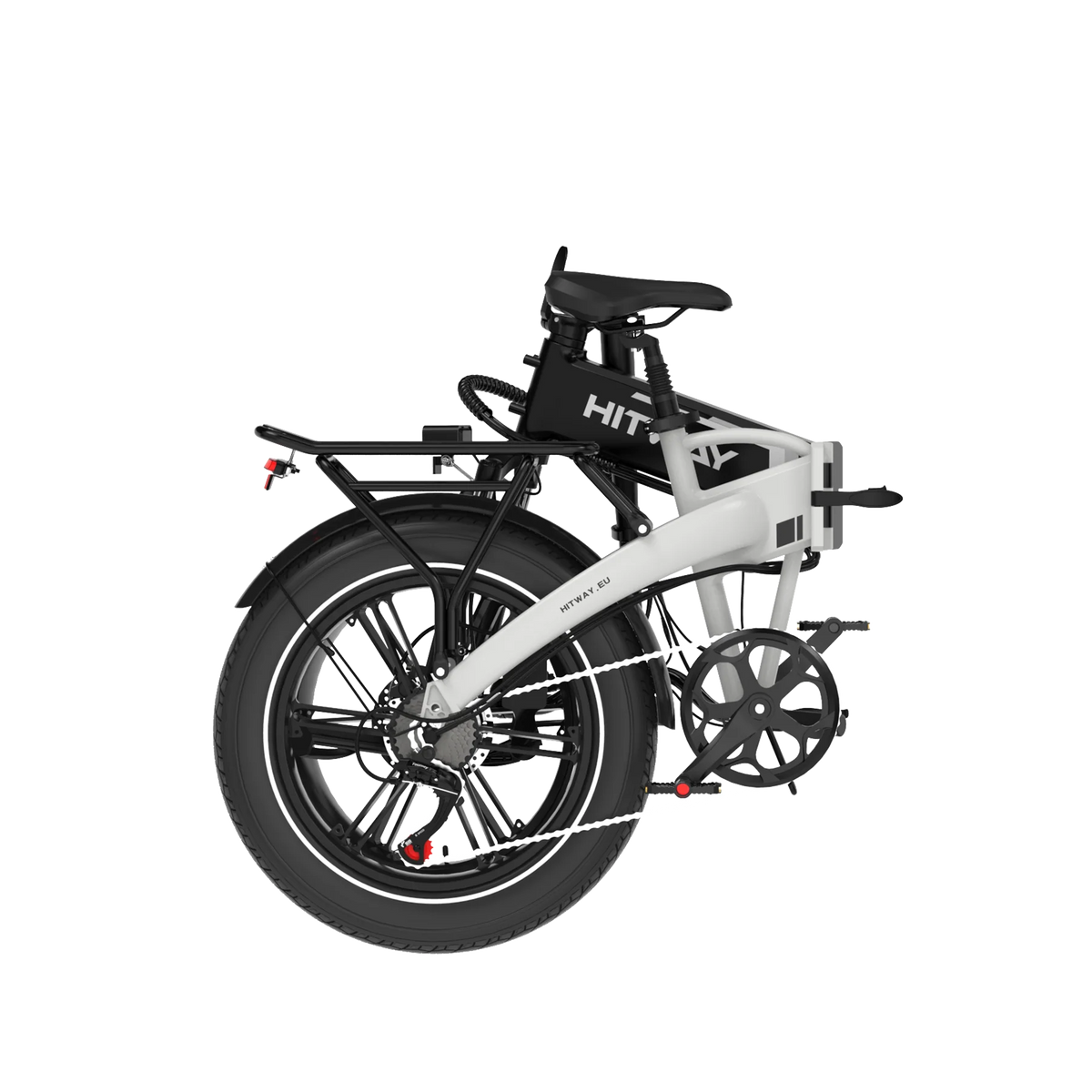 HITWAY BK10S Folding Electric Bike 250W 48V 13Ah Fat Tyres-Electric Scooters London