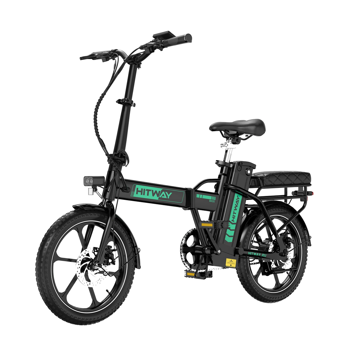 HITWAY BK5SL Folding Electric Bike – 250 W, 36 V Battery, 16″ Wheels-Electric Scooters London