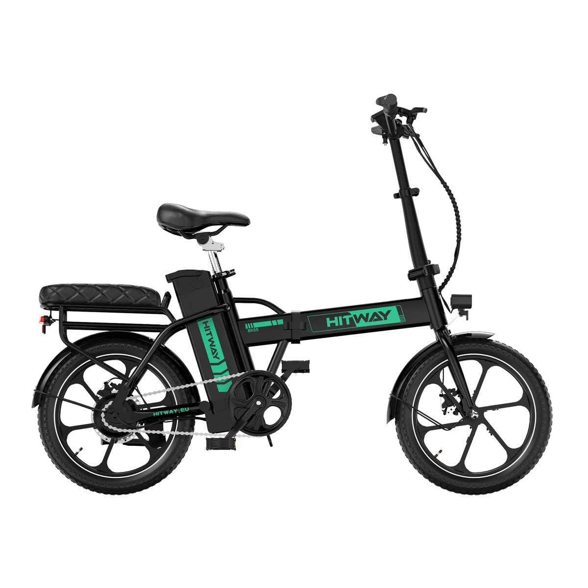 HITWAY BK5SL Folding Electric Bike – 250 W, 36 V Battery, 16″ Wheels-Electric Scooters London