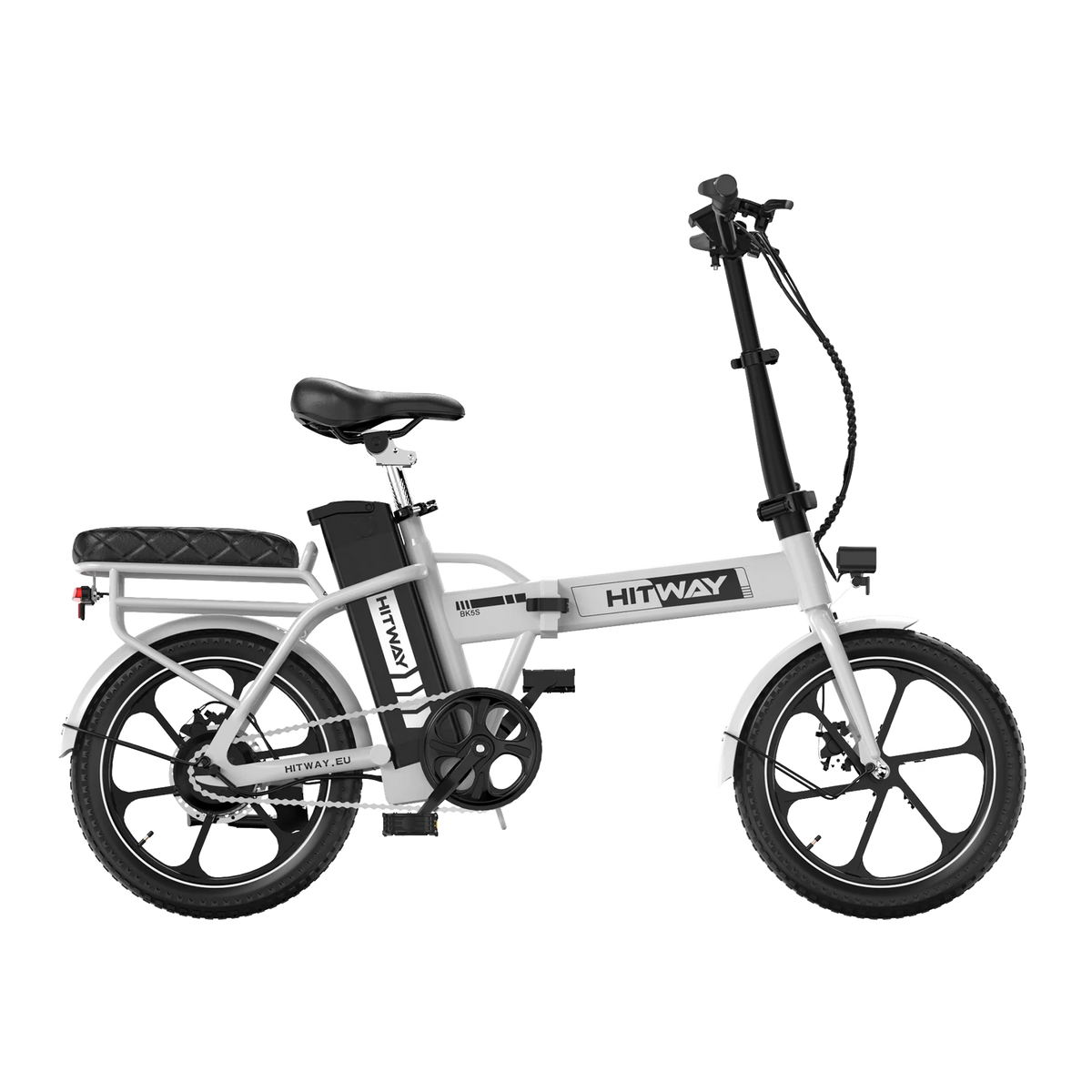 HITWAY BK5SL Folding Electric Bike – 250 W, 36 V Battery, 16″ Wheels-Electric Scooters London