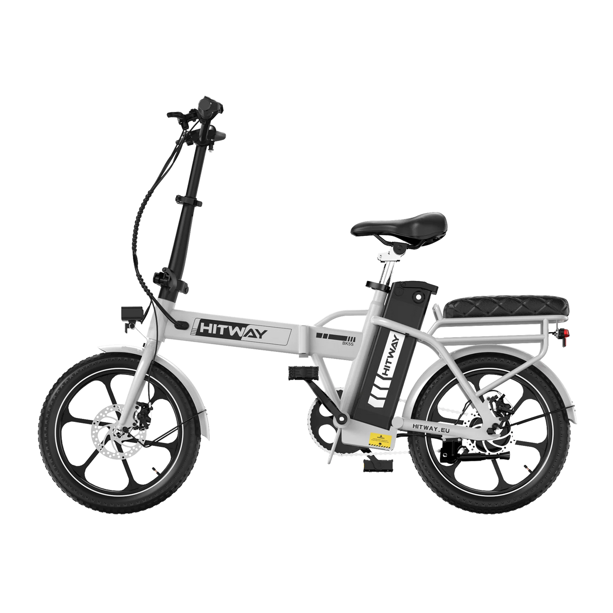 HITWAY BK5SL Folding Electric Bike – 250 W, 36 V Battery, 16″ Wheels-Electric Scooters London