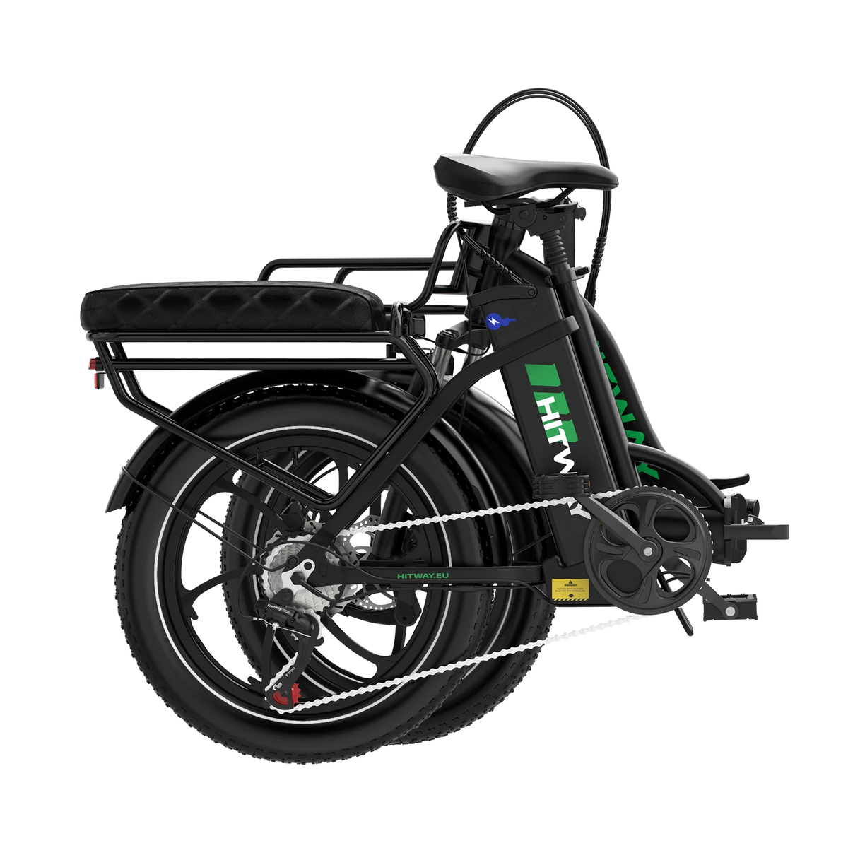 HITWAY BK6S L1 Folding Electric Bike – 250W, 36V 15.6Ah, 20-Inch × 3.0 Tyres