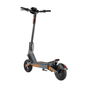 KuKirin G2 electric scooter rear three-quarter view