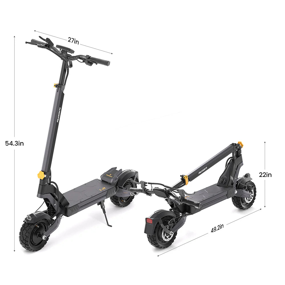 Ausom L2 Dual Motor Electric Scooter-Electric Scooters London