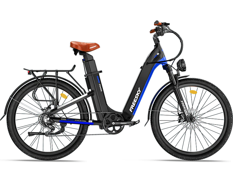 FREESKY Nova B-360 Step-Through Electric Bike – 500W Rated 1000W Peak BAFANG