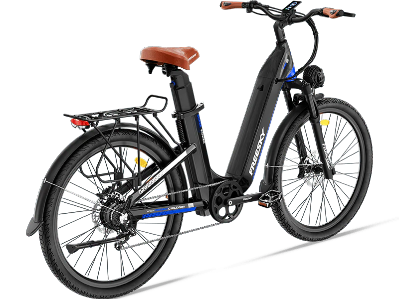 FREESKY Nova B-360 Step-Through Electric Bike – 500W Rated 1000W Peak BAFANG