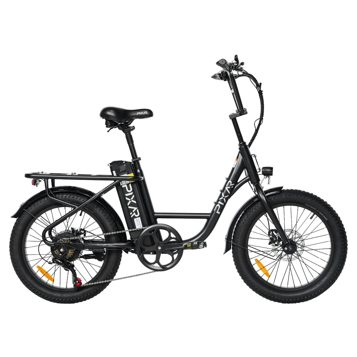 PIXAR Fun1 electric bike in Black – right side view