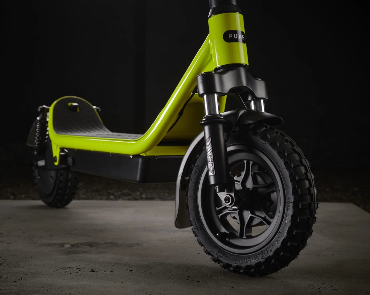 Pure Air 5 Pro+ Suspension Electric Scooter – 350W / 924W Max Waterproof-Electric Scooters London