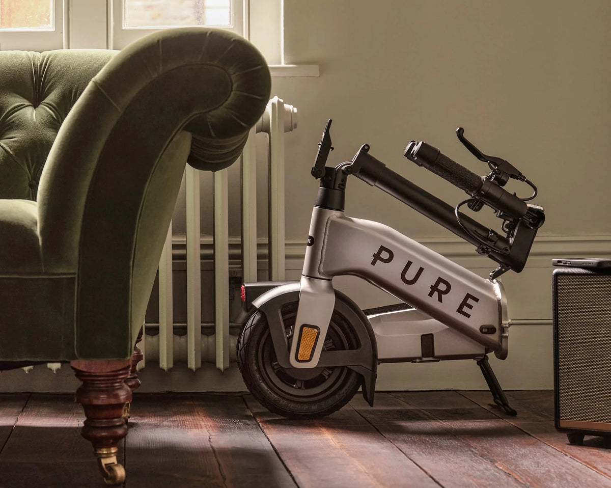Pure Flex Electric Scooter – 500W / 924W Max Compact Folding E-Scooter-Electric Scooters London