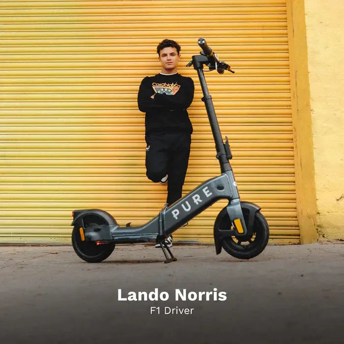 Pure Advance Flex Electric Scooter - Mercury Grey-Electric Scooters London