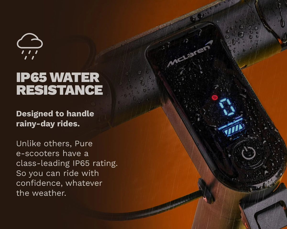 Pure x McLaren Papaya Electric Scooter-Electric Scooters London