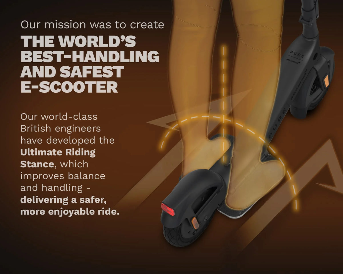 Pure x McLaren Papaya Electric Scooter-Electric Scooters London
