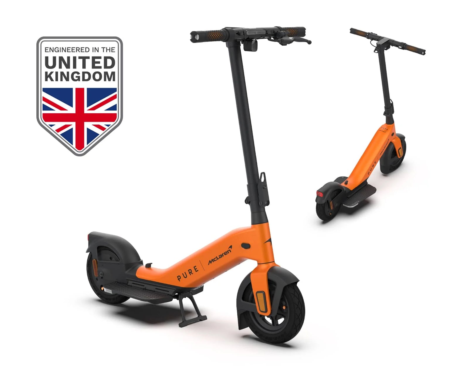 Pure x McLaren Electric Scooter - Papaya-Electric Scooters London