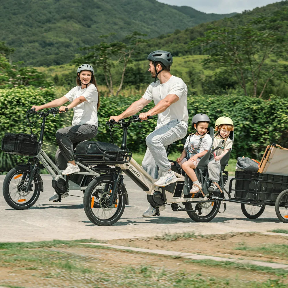 Fiido T3 Max Longtail Cargo E-Bike – 250W, Up to 320km Range-Electric Scooters London