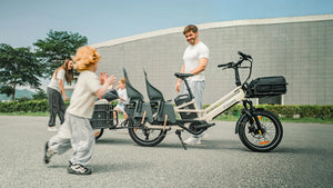 Fiido T3 Max Longtail Cargo E-Bike – 250W, Up to 320km Range-Electric Scooters London