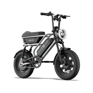 URLIFE T16 500W Folding Fat Tyre Electric Bike-Electric Scooters London
