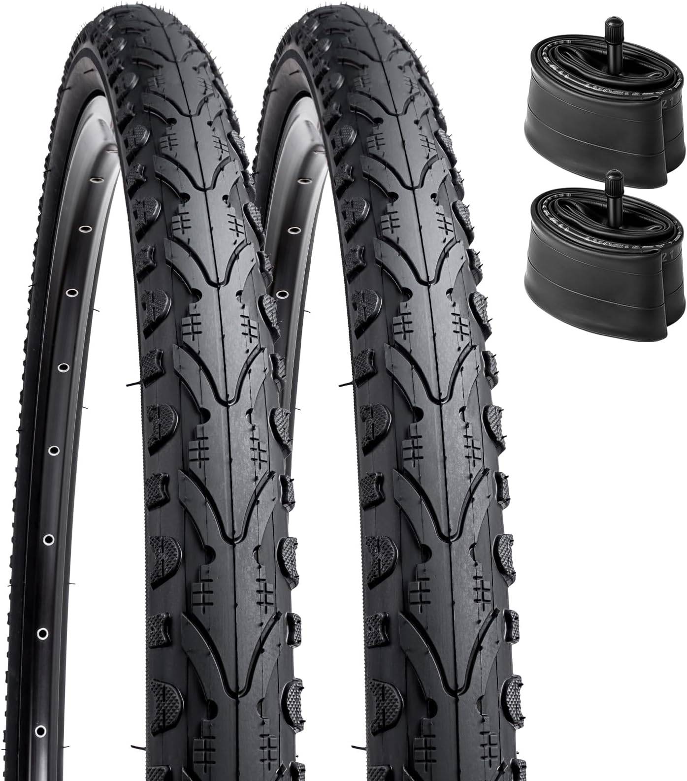 YunSCM 16 × 1.75 Road Tyres & Inner Tubes – Pair-Electric Scooters London