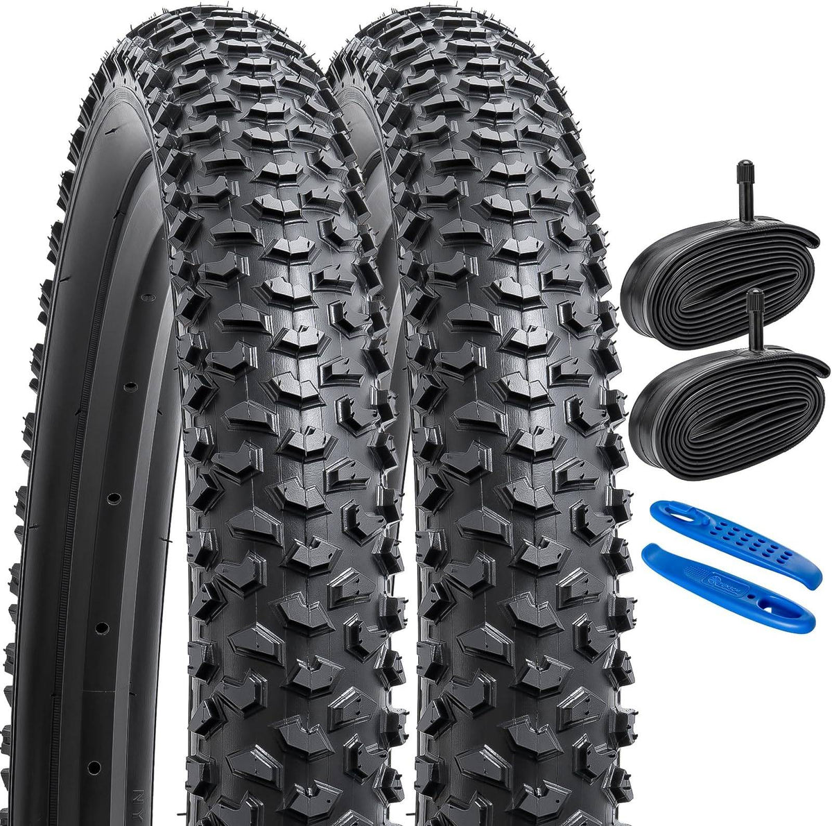 YunSCM 20 × 2.125 Bike Tyres & Inner Tubes – Pair