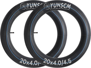 Two YunSCM 20-inch fat bike inner tubes