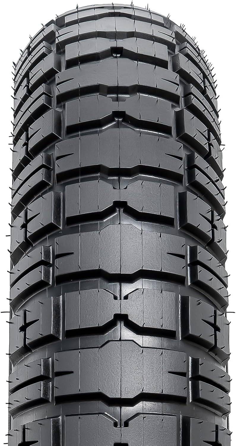 Directional block tread on the YunSCM 20 x 4.0 fat bike tyre