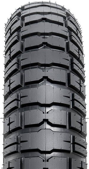 Directional block tread on the YunSCM 20 x 4.0 fat bike tyre