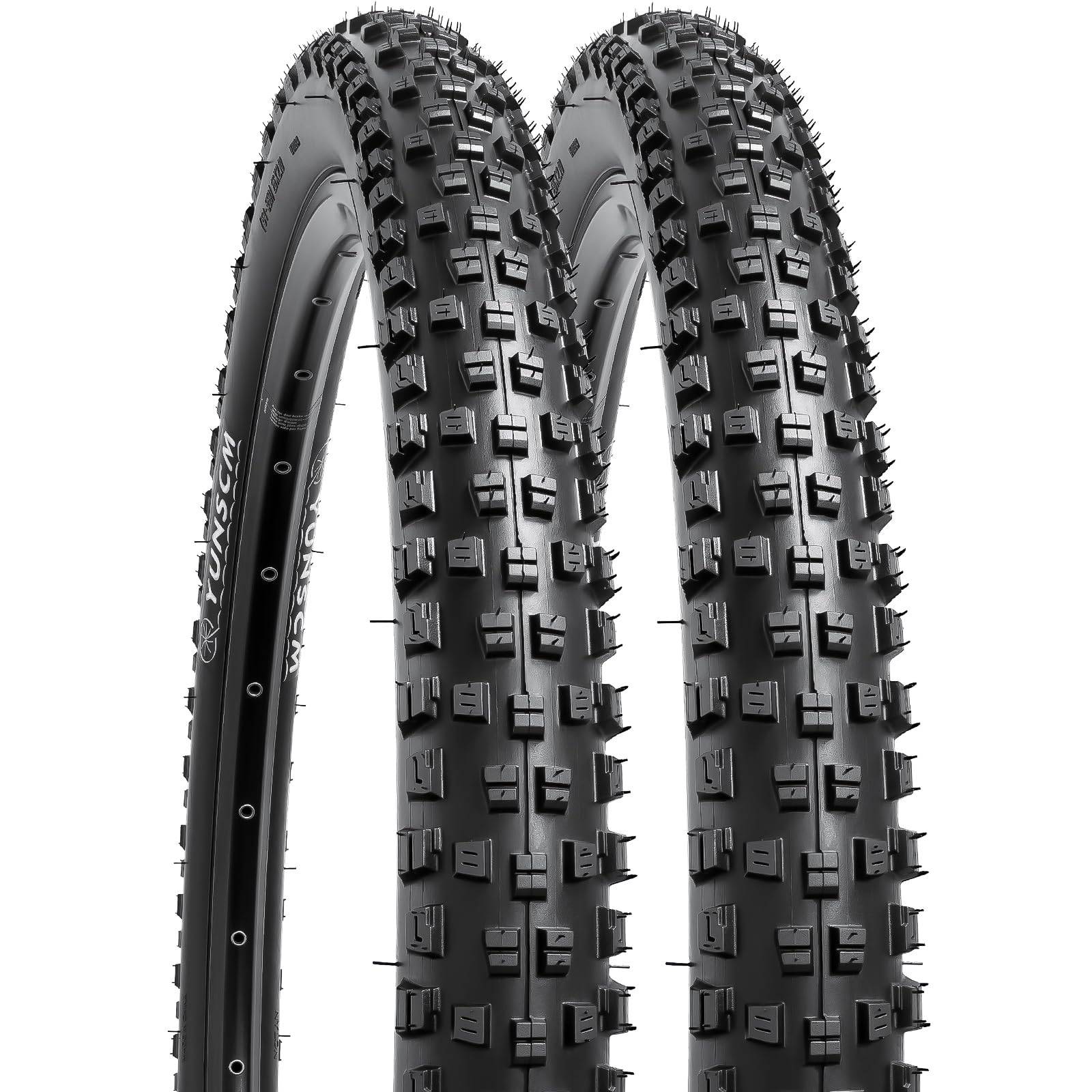YunSCM 29 × 2.10 60TPI Tyres & Schrader Tubes – Pair-Electric Scooters London