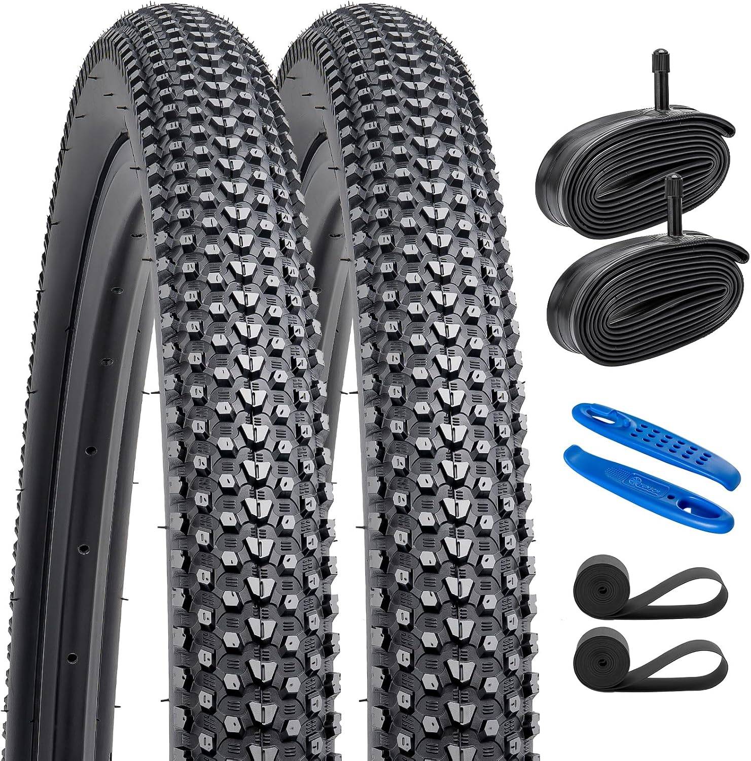 YunSCM 29 × 2.10 Tyres & Schrader Tubes – Pair-Electric Scooters London